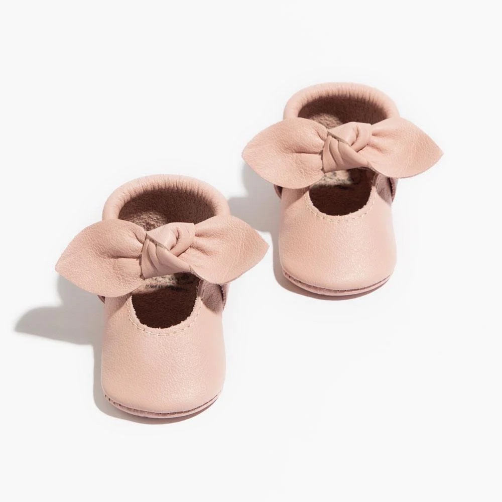 Freshly Picked Baby Moccasins - Soft Pink